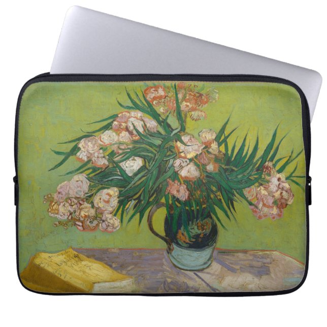 Oleander Van Gogh Gemälde Laptopschutzhülle (Vorderseite)