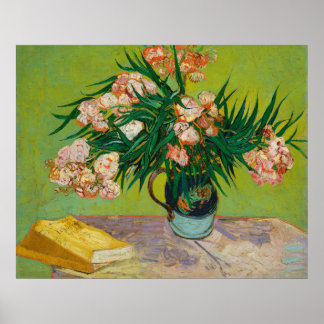Oleanders (1888) von Vincent Van Gogh Poster
