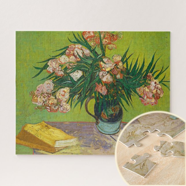 Oleanders von Vincent van Gogh, Art Puzzle (Von Creator hochgeladen)