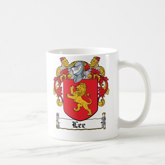 O'Lee Familienwappen Kaffeetasse (Rechts)