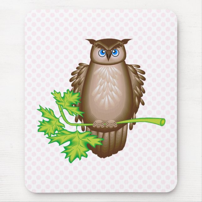 Oleg Eule Mousepad (Vorne)