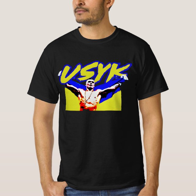 Oleksandr usyk Champion T - Shirt (Vorderseite)