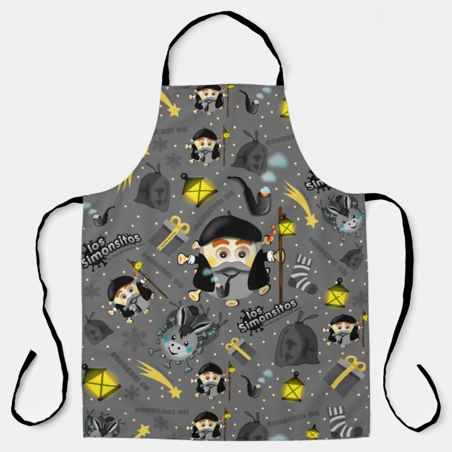 Olentzero vasco Eguberri on by Simonsitos Schürze (Vorderseite)