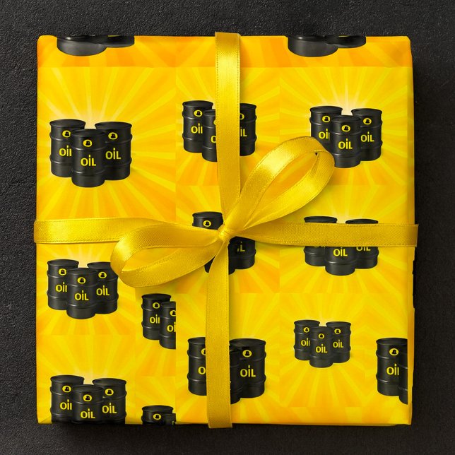 Ölfässer Geschenkpapier (Von Creator hochgeladen)