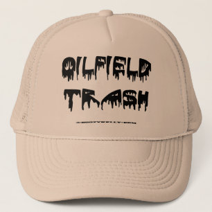 Ölfeld-Abfall-Hut Truckerkappe