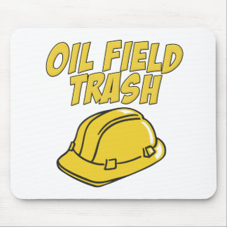 Ölfeld-Abfall Mousepad