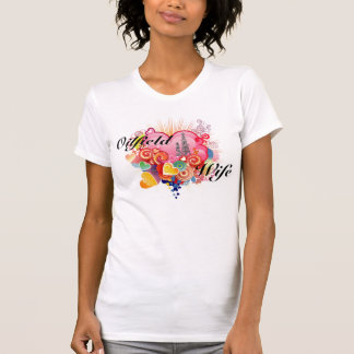 Ölfeld-Ehefrau (Herzen u. Anlagen) T-Shirt