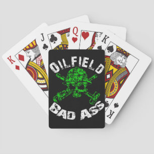 Ölfeld-Karten Spielkarten