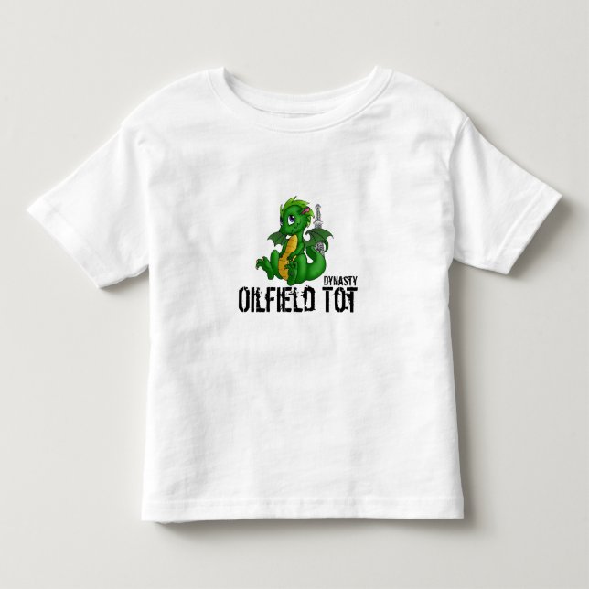 Ölfeld-Knirps Kleinkind T-shirt (Vorderseite)