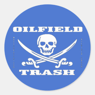 Ölfeld-Schutzhelm-Aufkleber, Ölfeld-Geschenk, Ö Runder Aufkleber