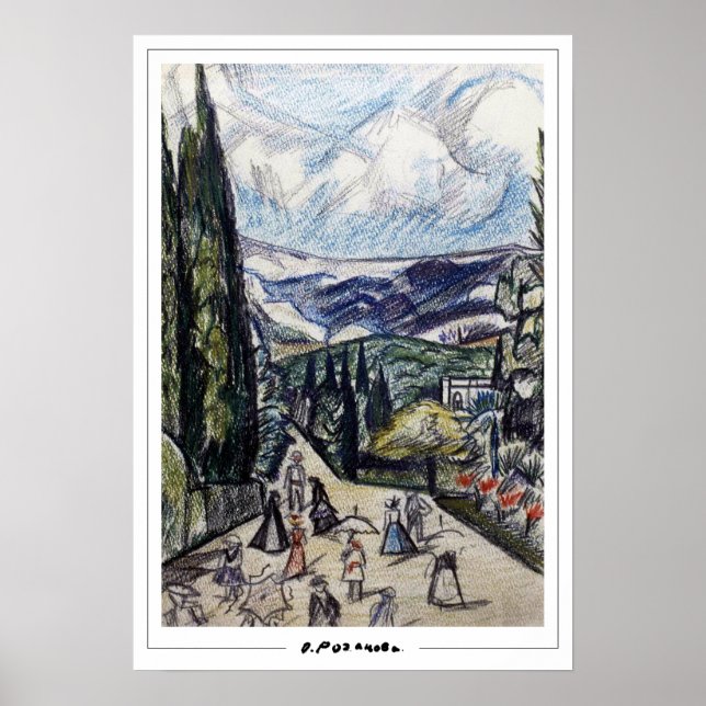 Olga Rozanova Zedign Art Poster #16 (Vorne)