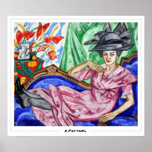 Olga Rozanova Zedign Art Poster #9