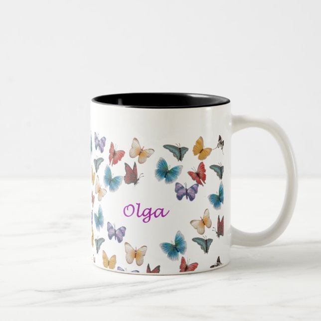 Olga Zweifarbige Tasse (Rechts)
