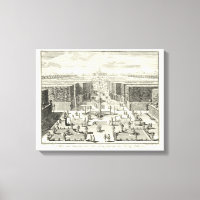 Ölgemälde am Garten von Versailles