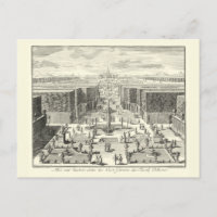 Ölgemälde am Garten von Versailles