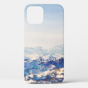 Ölgemälde auf Leinwand Sicht auf die schneebedeckt Case-Mate iPhone Hülle