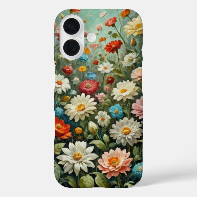 Ölgemälde Blume Case-Mate iPhone Hülle (Rückseite)