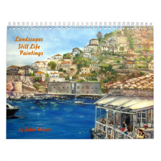Ölgemälde Robins Rosner Kalender