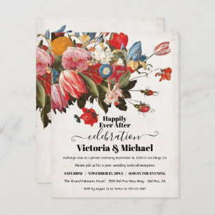 Ölgemälde Stillleben Blütenzeit Hochzeit RSVP