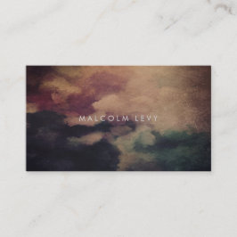 Ölgemälde Texturierte Visitenkarten Terminkarte