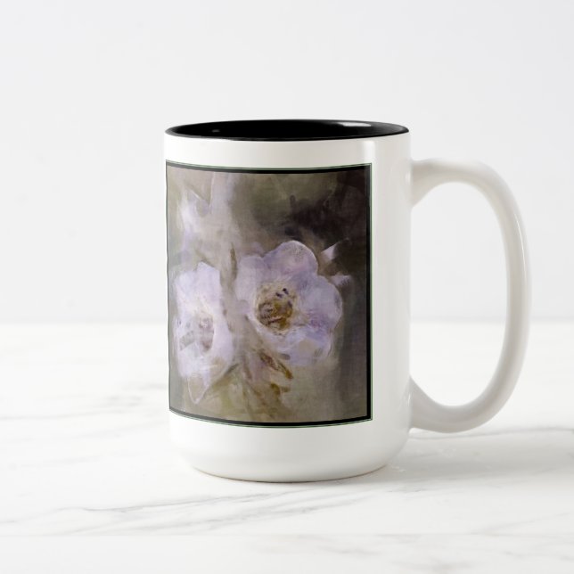 Ölgemälde Wildblume Tasse 4 (Rechts)