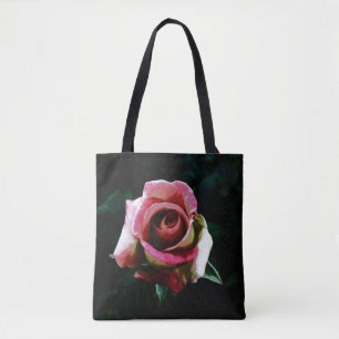 Ölgemalte rote Rose