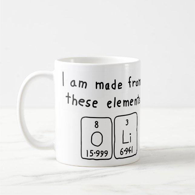 Oli Periodenname Tasse (Links)
