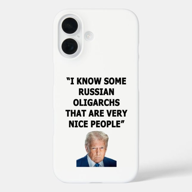 Oligarchen Case-Mate iPhone Hülle (Rückseite)