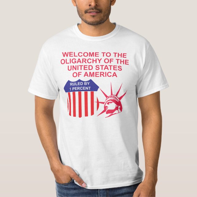 Oligarchie der USA T-Shirt (Vorderseite)