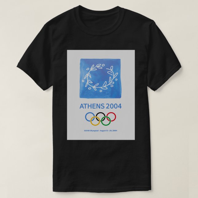 Olimpic Athens 2004 T-Shirt (Design vorne)