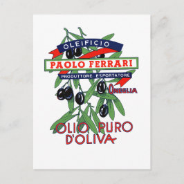 Olio ferrari postkarte