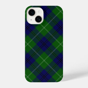 Oliphant Tartan blau grün kariert iPhone 14 Hülle