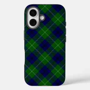 Oliphant tartan blue kariert iPhone 16 hülle