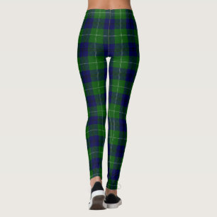 Oliphant tartan blue kariert leggings