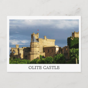 Olite Castle Postkarte