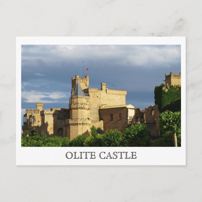 Olite Castle Postkarte (Vorderseite)