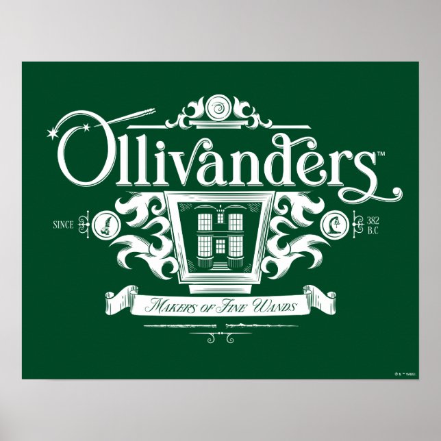 OLIVANDERS™ Hersteller von feinen Wands Poster (Vorne)