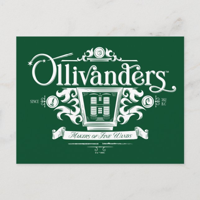 OLIVANDERS™ Hersteller von feinen Wands Postkarte (Vorderseite)
