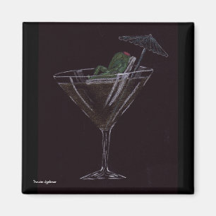 Olive auf Ferien Magnet