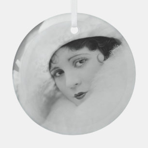 Olive Borden Ornament Aus Glas