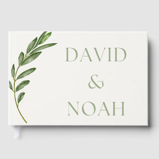 Olive Branch Guest Book Gästebuch