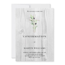 Olive Branch Holz Cross Bestätigung