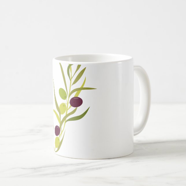 Olive Branch Kaffeetasse (VorderseiteRechts)