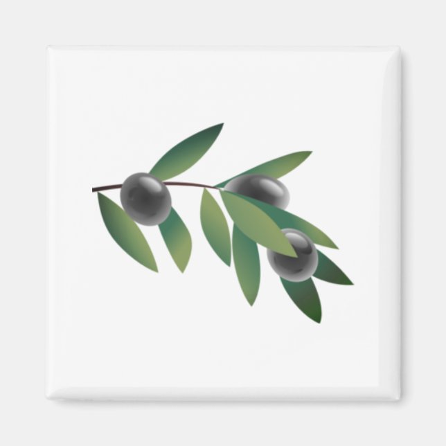 Olive Branch Magnet (Vorne)