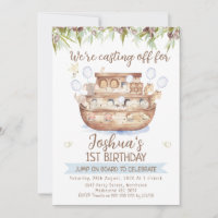 Olive Branch Noah's Ark Boys 1. Geburtstag