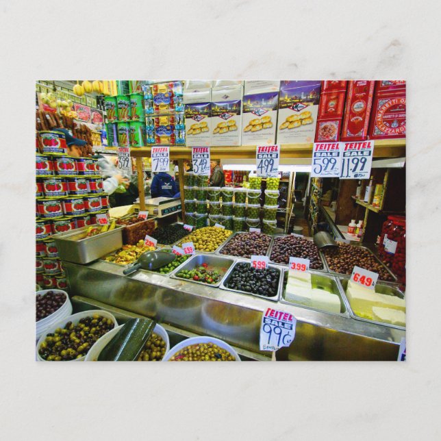 Olive & Cheque auf der Postkarte Arthur Avenue (Vorderseite)