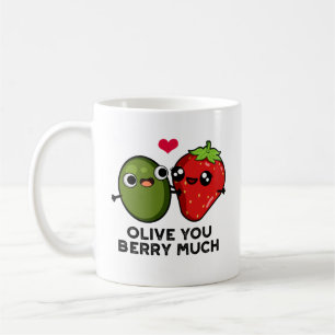 Olive dich sehr Berry lustig Obst Wortspiel Kaffeetasse