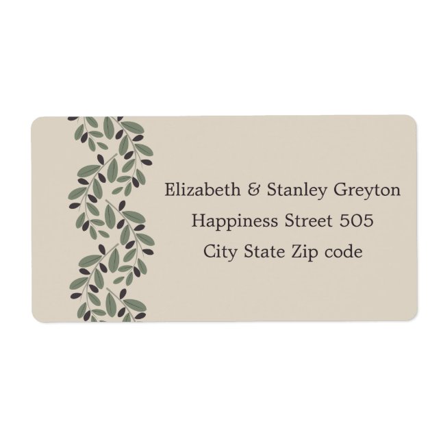 Olive Farm Garland Hochzeit (Vorne)