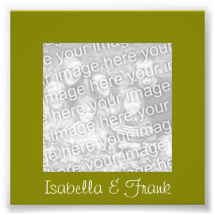 Olive-Frame-Foto Fotodruck