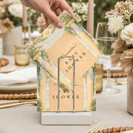 Olive Garden Greek Baby Shower Serviette